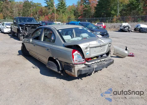 2003 Hyundai Elantra Gls/Gt из США, поврежденный, VIN KMHDN45D03U474254